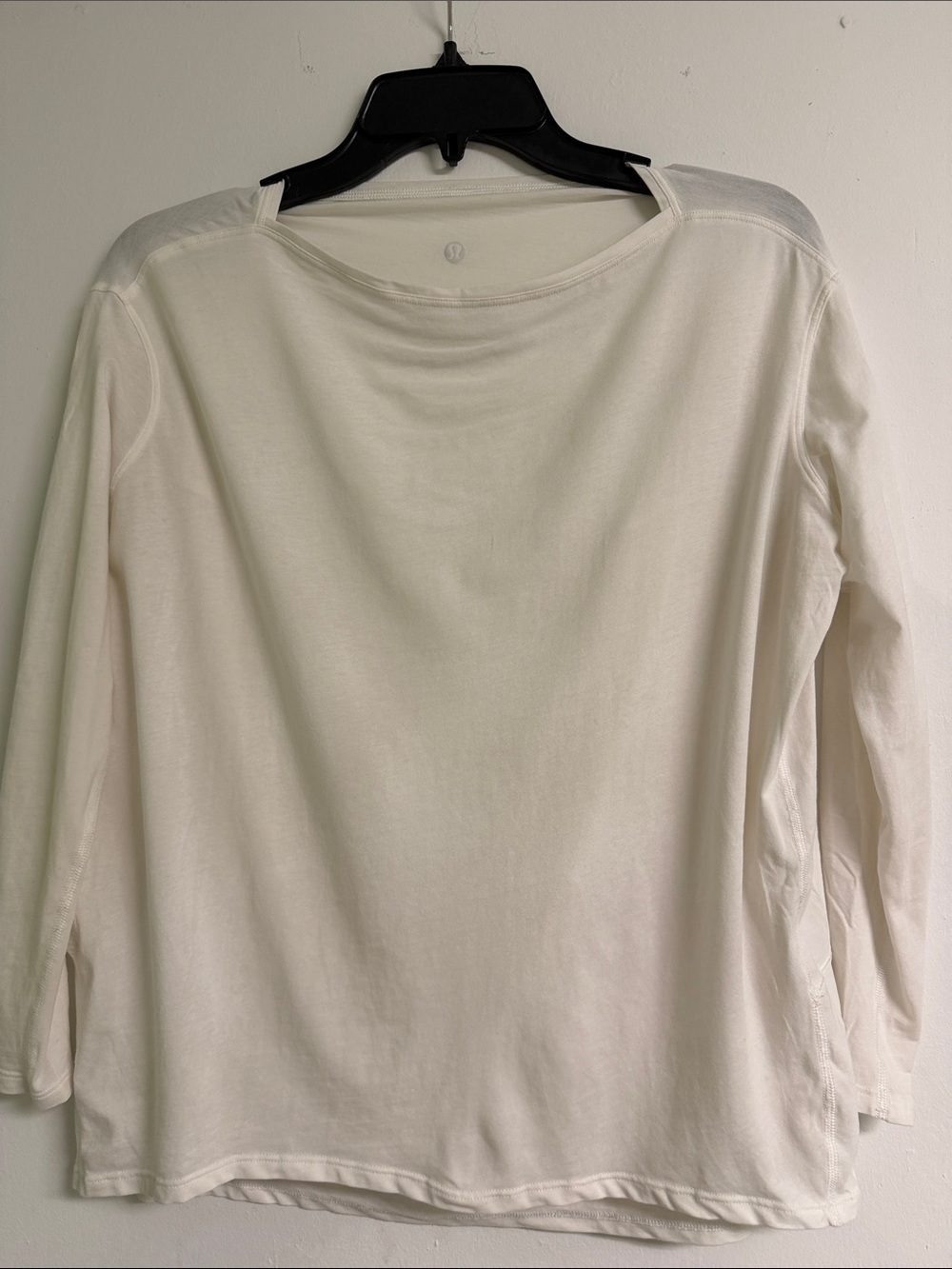 lululemon athletica Men’s Long Sleeve Crew Shirt - Off-White/Cream